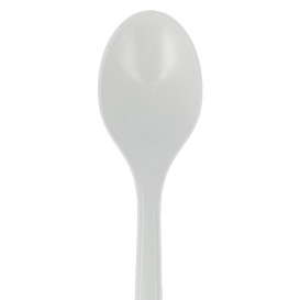 Reusable Teaspoon PP Mineral "Hercules" White 130mm (1.000 Units)