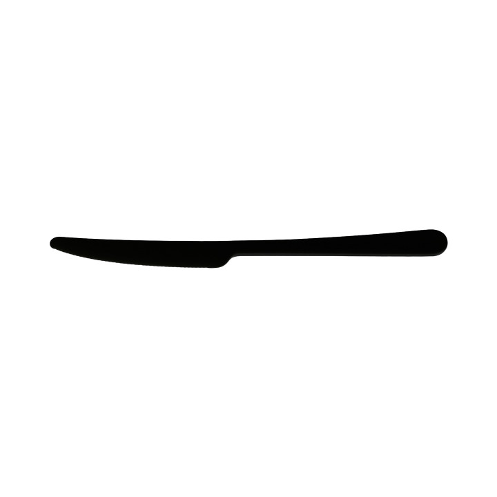 Reusable Knife PP Mineral "Gaia" Black 197mm (200 Units)