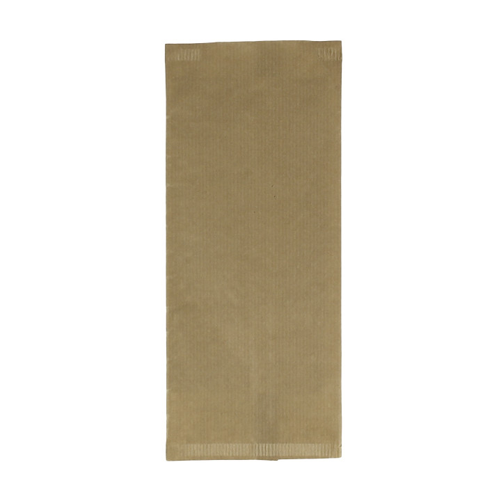 Paper Cutlery Envelopes with Napkin Kraft (100 Units)