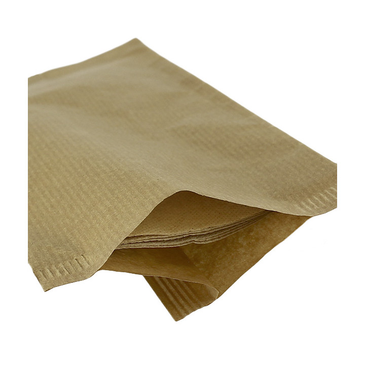 Paper Cutlery Envelopes with Napkin Kraft (100 Units)