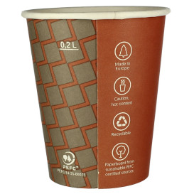 Paper Cup "Cupmatic" 9 Oz/280ml Ø8,0cm (1.000 Units)