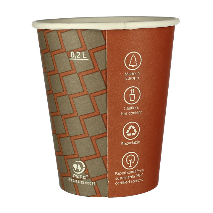 Paper Cup "Cupmatic" 9 Oz/280ml Ø8,0cm (1.000 Units)