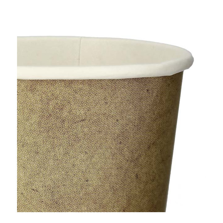 Paper Cup Kraft 4Oz/120ml Ø6,2cm (80 Units) 