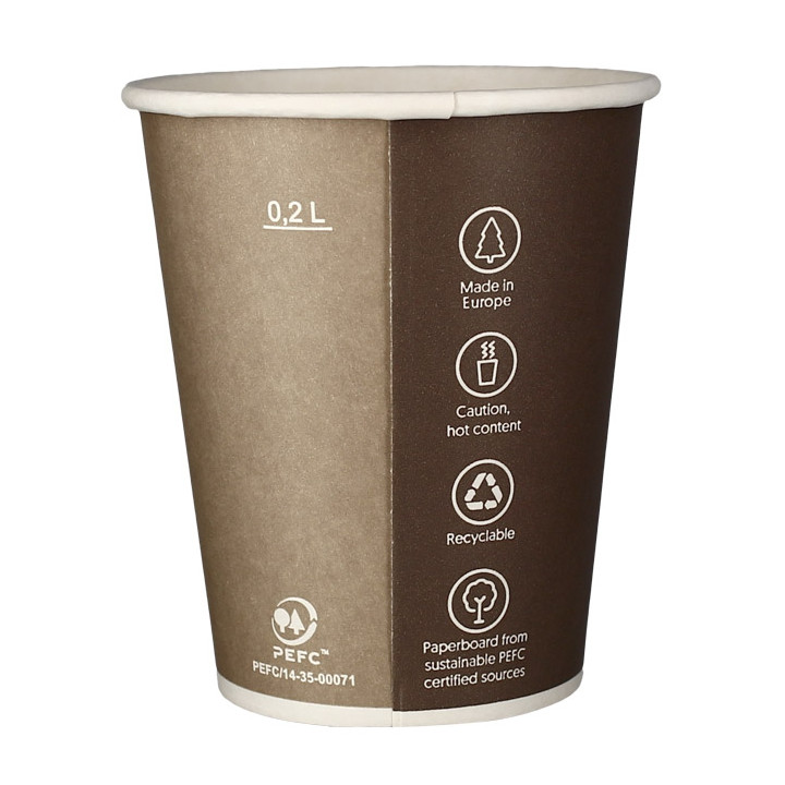 Paper Cup "Specialty to Go" 9 Oz/270ml Ø8,0cm (50 Units) 