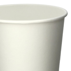 Paper Cup White ECO 8Oz/240ml Ø8cm (50 Units)