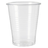 Plastic Cup PP Clear 240ml Ø7,34cm (100 Units) 