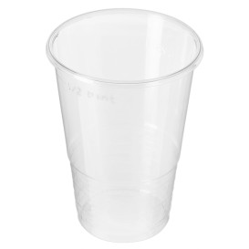 Plastic Cup PP Clear 330ml Ø7,9cm (50 Units) 