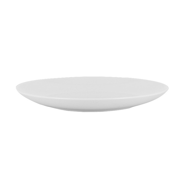 Reusable Plate Durable PETC Stoven White Ø17,5cm (6 Units)