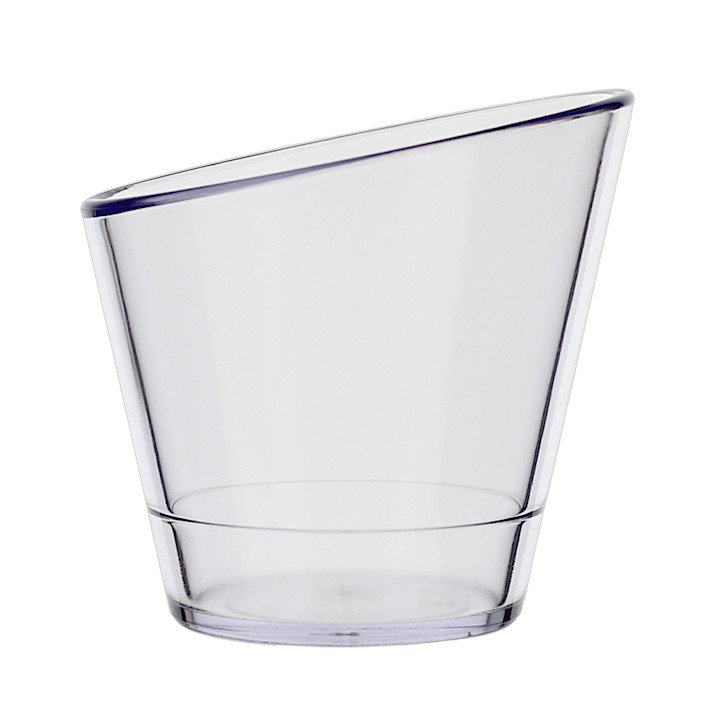 SAN "Circle" Durable Tasting Bowl Transparent 100ml (72 Units) 