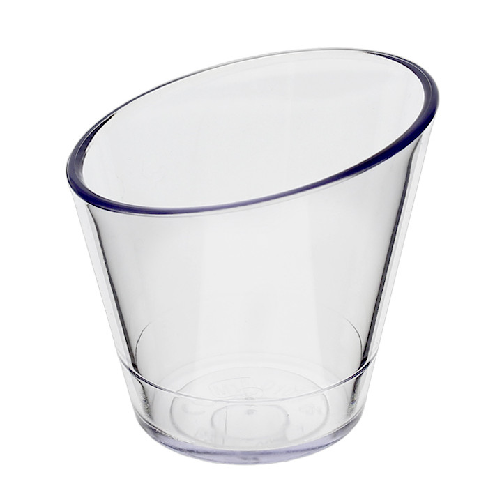 SAN "Circle" Durable Tasting Bowl Transparent 100ml (6 Units) 