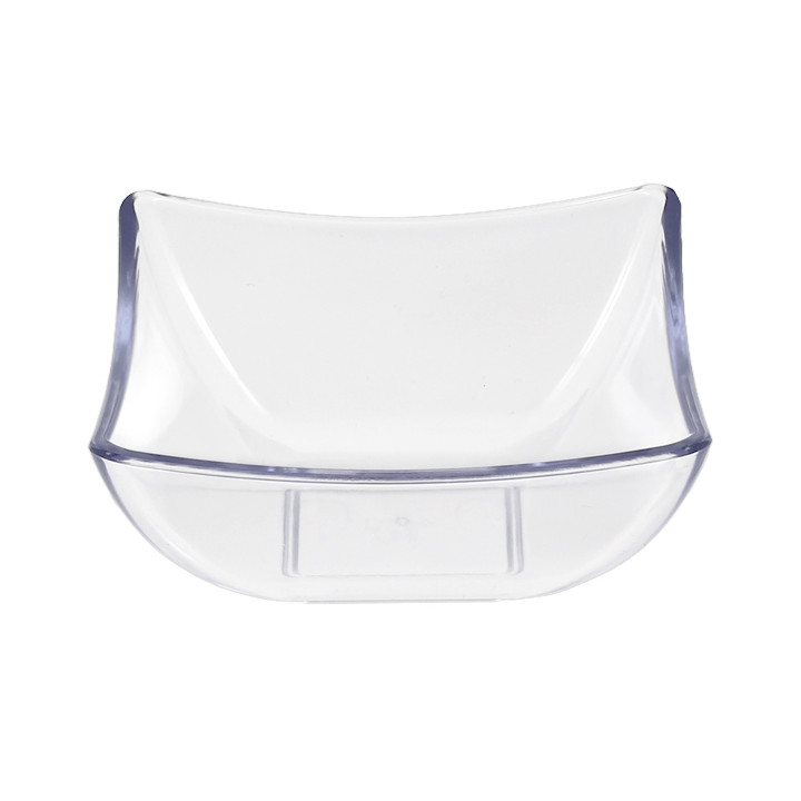SAN "Quadrata" Durable Tasting Bowl Transparent 95ml (6 Units) 