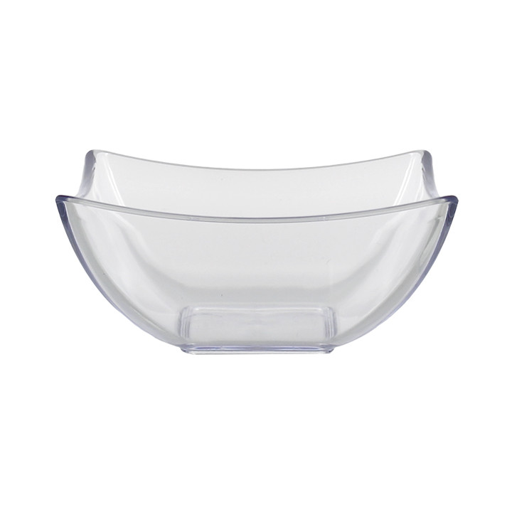 SAN "Quadrata" Durable Tasting Bowl Transparent 95ml (6 Units) 