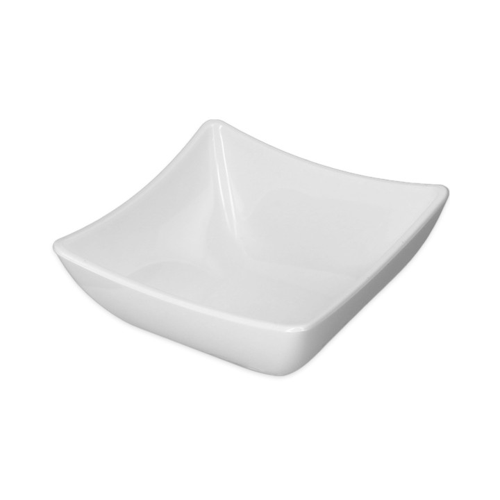 SAN "Quadrata" Durable Tasting Bowl White 95ml (72 Units) 