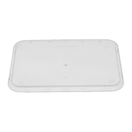 Plastic Container and Plastic Lid PP Rectangular Shape 1.000ml (50 Units)