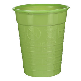 Plastic Cup PS Lime Green 200ml Ø7cm (1.500 Units)