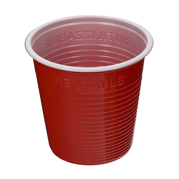 Plastic Shot PS Red 230 ml (420 Units)