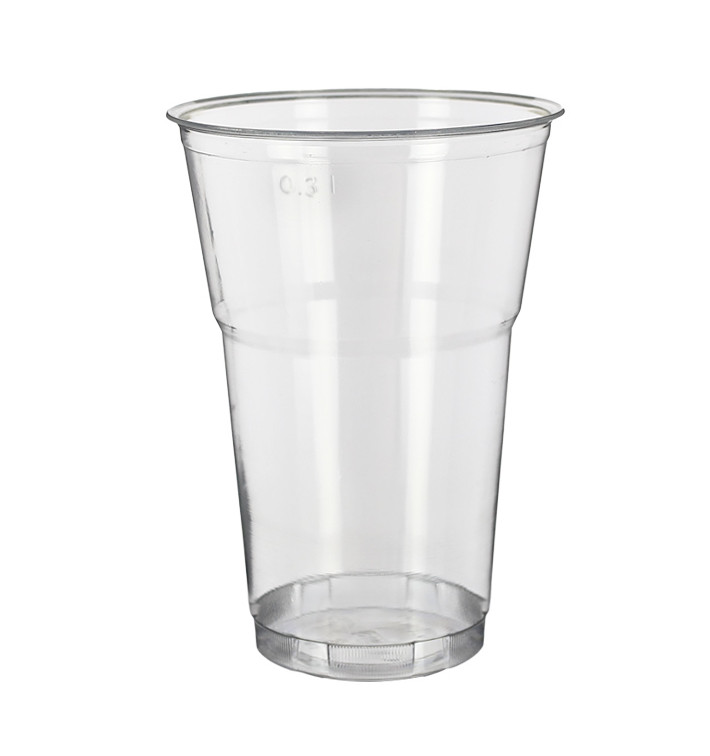 Reusable PS Cup "Diamant" Crystal 350ml Ø8,0cm (25 Units) 