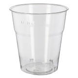 Reusable PS Cup "Diamant" Crystal 200ml Ø7,2cm (25 Units) 