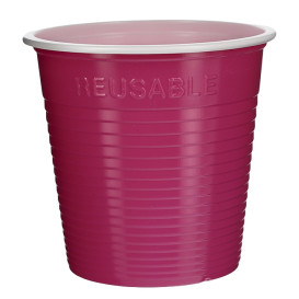 Reusable Shot PS Bicolour Fuchsia 160ml (450 Units)