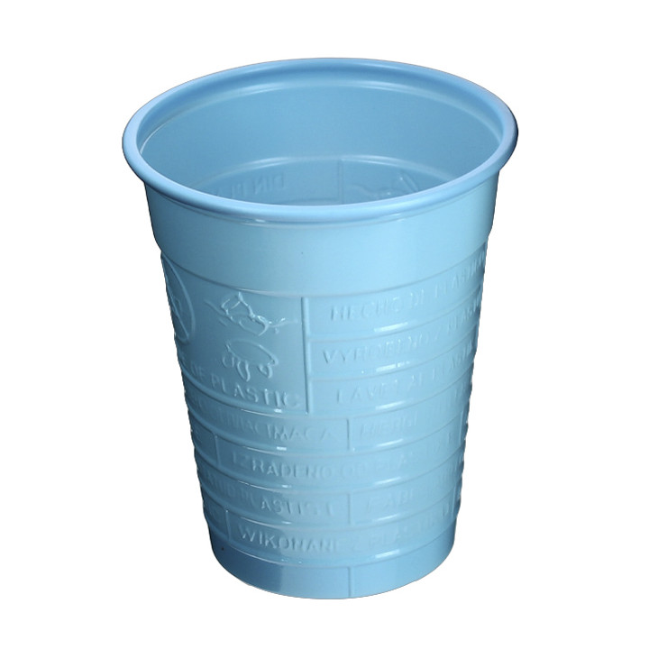 Plastic Cup PS Light Blue 200ml Ø7cm (1.500 Units)