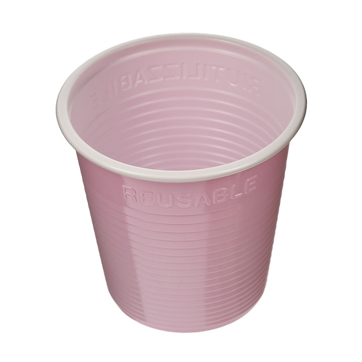 Reusable Economy Shot PS Bicolour Pink 230ml (30 Units) 
