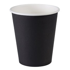 Plastic-Free Paper Cup 9 Oz/250ml "Colors" Yellow Ø8,0cm (20 Units)
