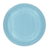 Reusable Plate Flat Economic PS Light Blue Ø17cm (25 Units) 