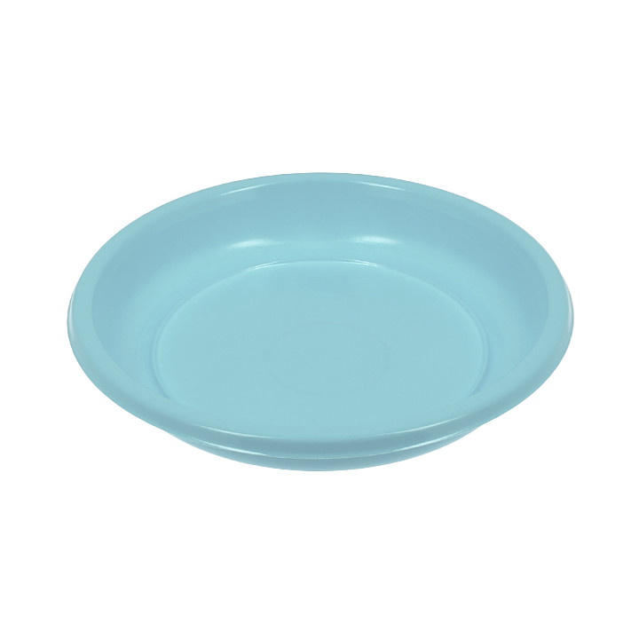 Reusable Plate Deep Economic PS Light Blue Ø20,5cm (25 Units) 