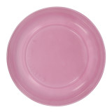 Reusable Plate Flat Economic PS Pink Ø22cm (25 Units) 