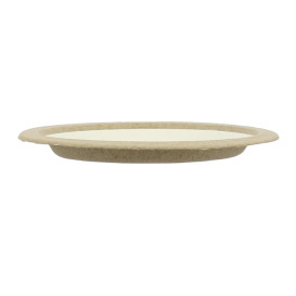 Biodegradable Bagasse Plate White Ø22,5cm (10 Units)