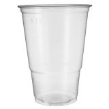 Plastic Cup PP Clear 520ml Ø8,3cm (50 Units) 