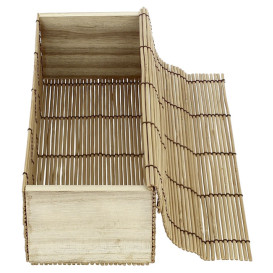 Bamboo Sushi Container 23x8x6cm (24 Units)