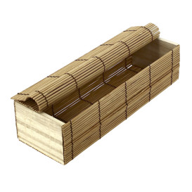 Bamboo Sushi Container 23x8x6cm (1 Unit)