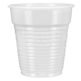 Plastic Cup PS Vending White 166ml Ø7,0cm (3.000 Units)