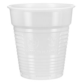 Plastic Cup PS Vending White 166ml Ø7,0cm (3.000 Units)