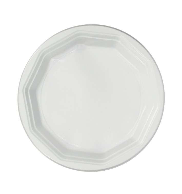 Reusable Plate PP "Deka" Deep White 220mm (231 Units)
