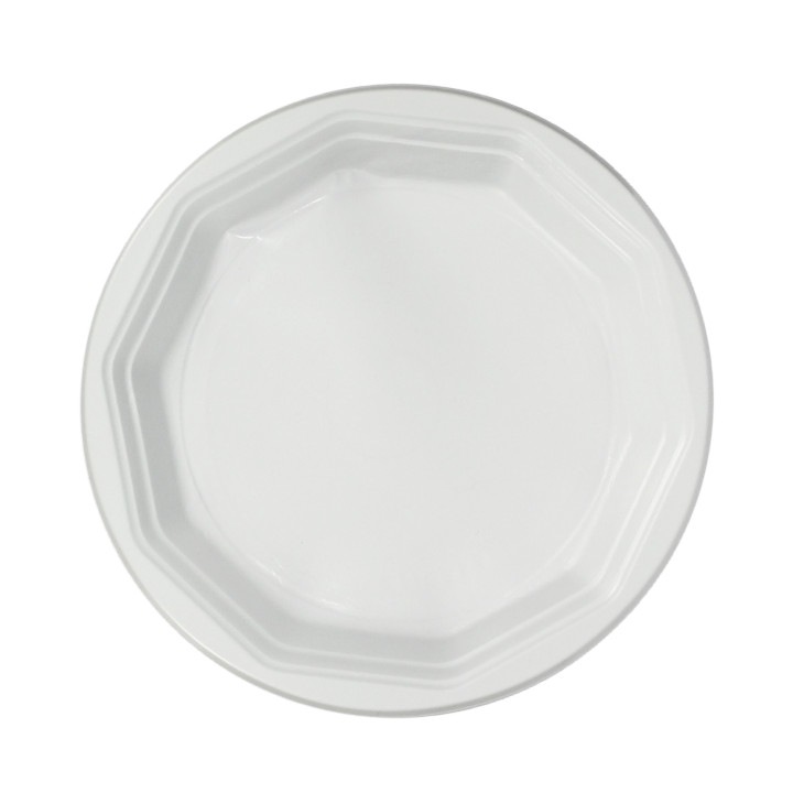 Reusable Plate PP "Deka" Deep White 220mm (231 Units)