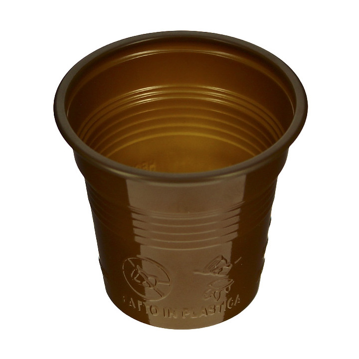 Plastic Shot PS Brown 80ml Ø5,7cm (50 Units) 