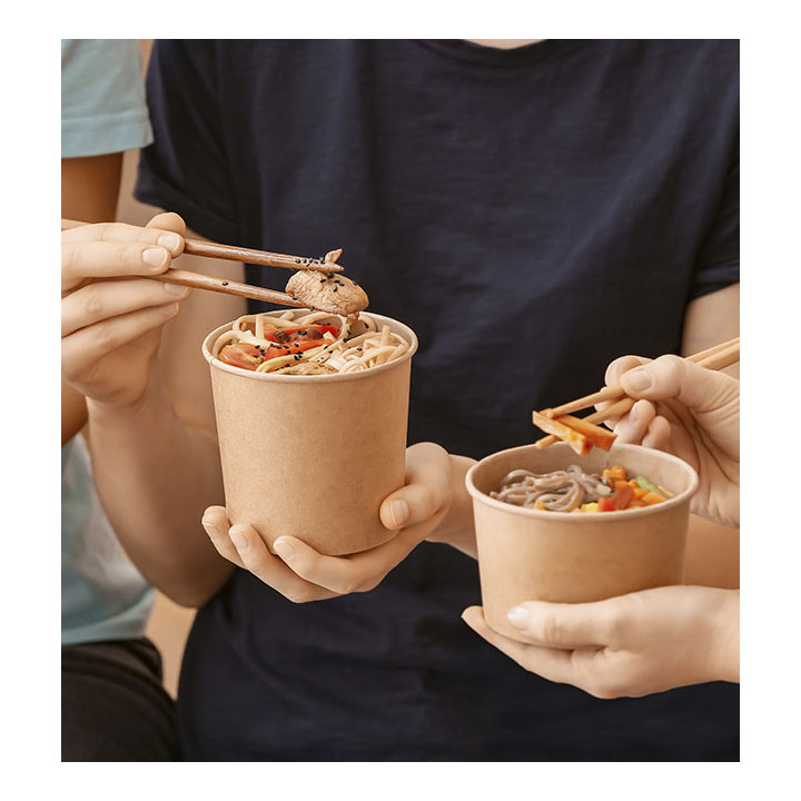 Kraft Carton Pot 12Oz/350ml Ø9cm (500 Units)