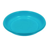 Reusable Plate Flat Economic PS Turquoise Ø20,5cm (25 Units)