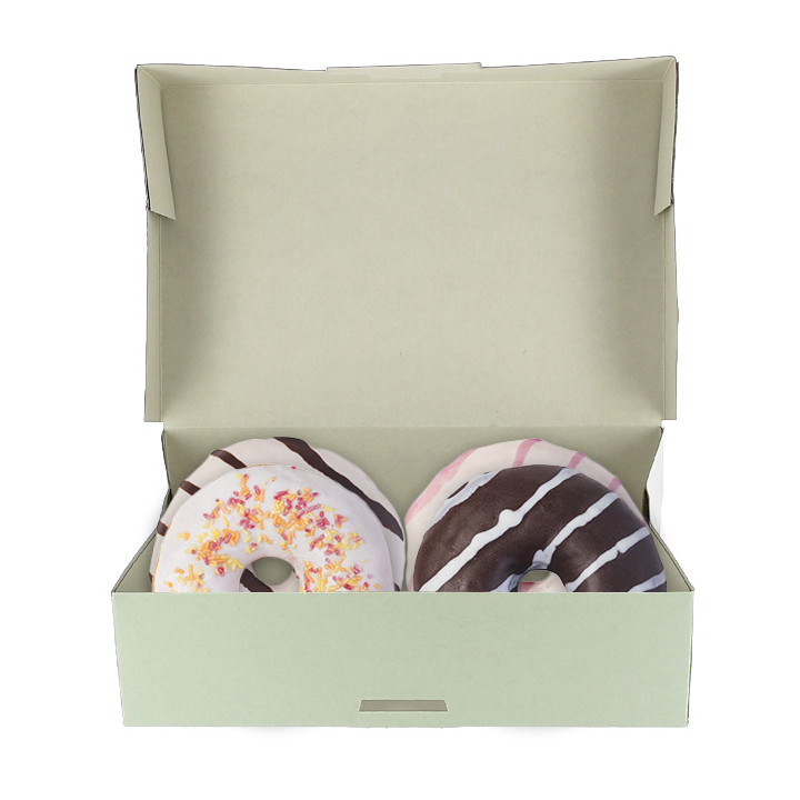 Box for Chocolates and Sweets Mint Chocolate 19,5x13,5x5,3cm (600 Units)