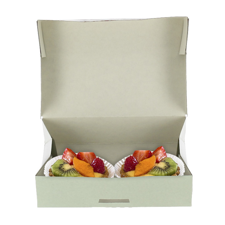 Box for Sweets Mint Chocolate 17,5x11,5x4,7cm (100 Units)