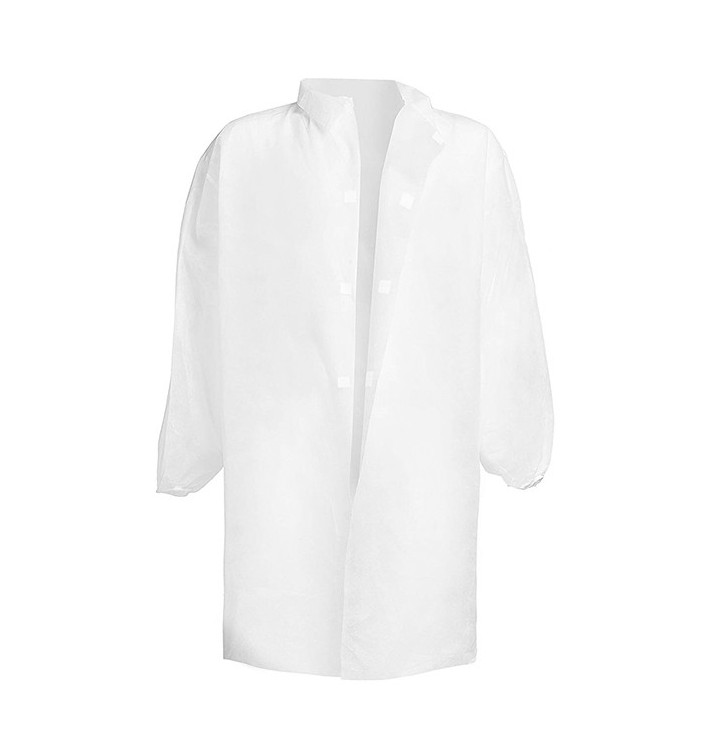 Disposable Lab Coat TST PP Velcro White 4XL (1 Unit) 