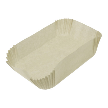 Nature siliconised parchment paper baking mould 17 × 11.5 × 4.5 cm
