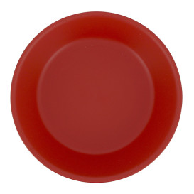 Reusable Plate Durable PP Mineral Red Ø18cm (6 Units)