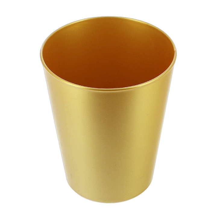 Reusable Cup Durable PP Mineral Gold 330ml (72 Units)