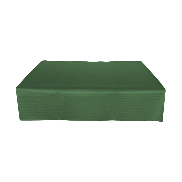 Pre-Cut Paper Tablecloth Green 40g 1,2x1,2m (300 Units)  