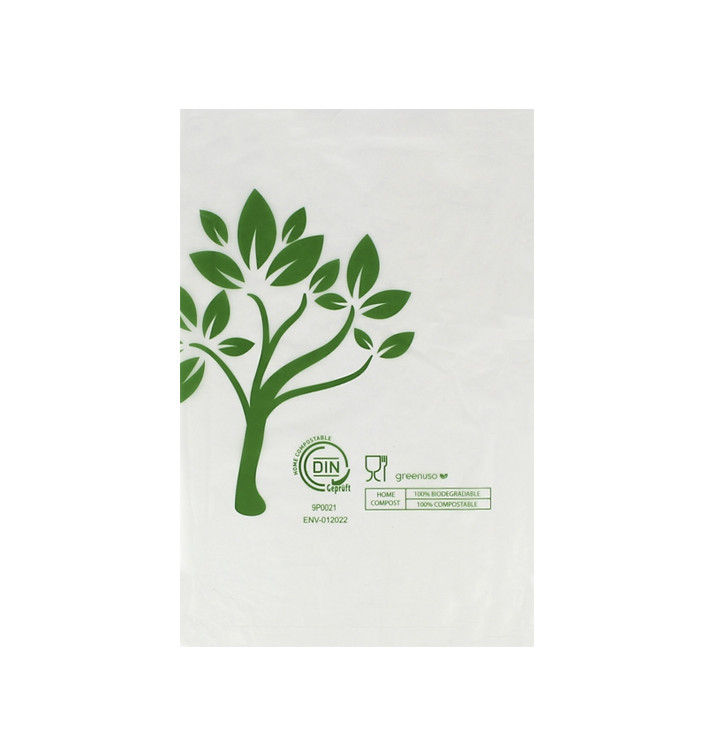 Plastic Bag Home Compost “Be Eco!” 16x24cm (5.000 Units)