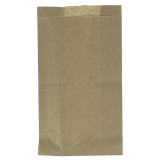 Paper Burger Bag Grease-Proof Burger Design Kraft 14+7x24cm (250 Units)  