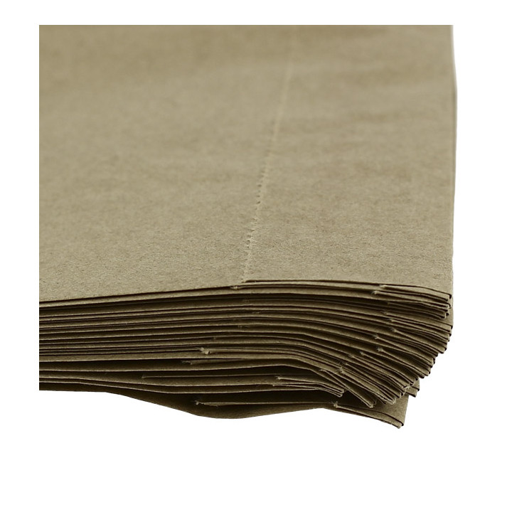 Paper Burger Bag Grease-Proof Burger Design Kraft 14+7x24cm (250 Units)  